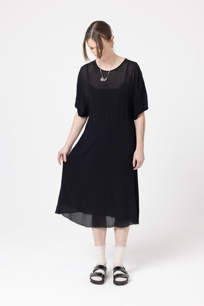 Dimensional Dress | Black