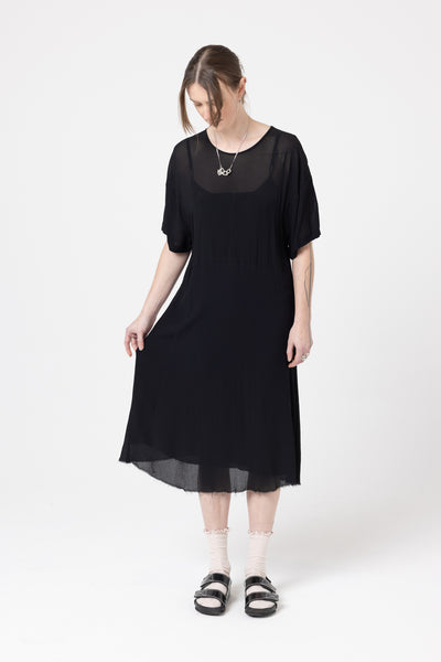 Dimensional Dress | Black