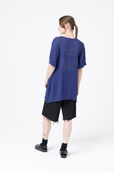 Upside Tee | Cobalt