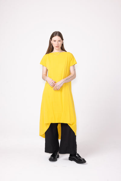 Bend Dress | Turmeric Rib