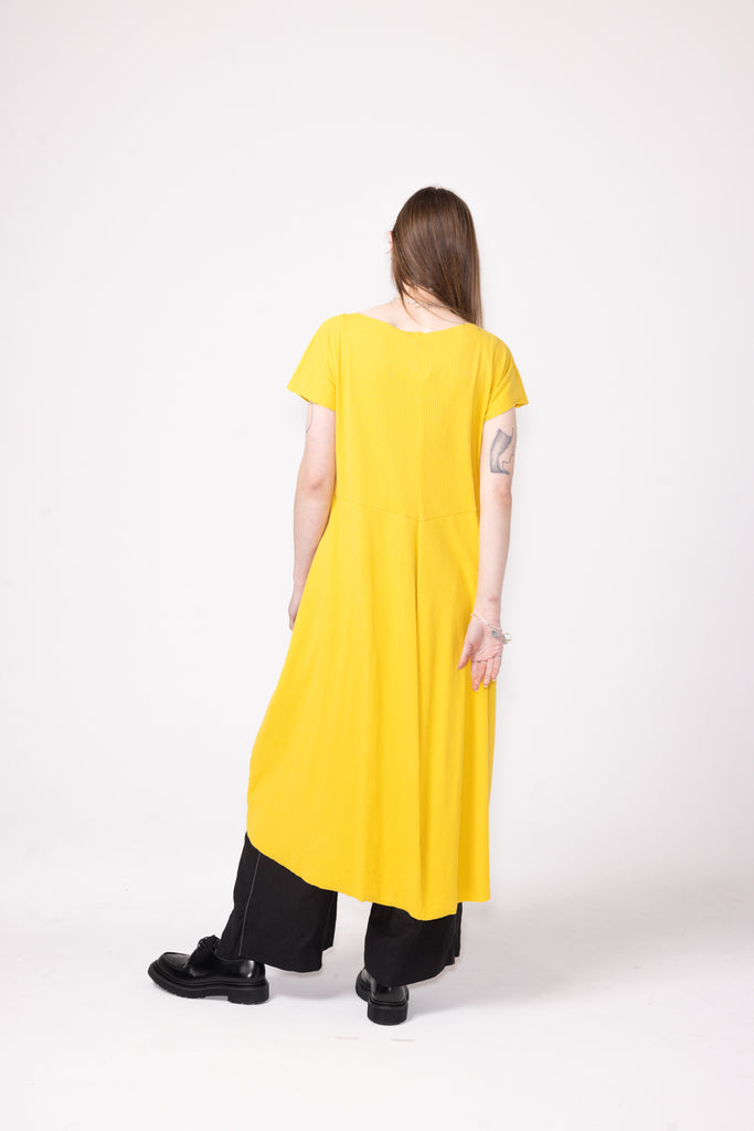 Bend Dress | Turmeric Rib
