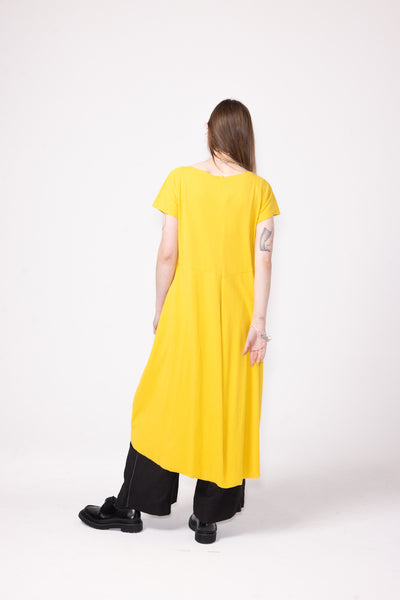 Bend Dress | Turmeric Rib
