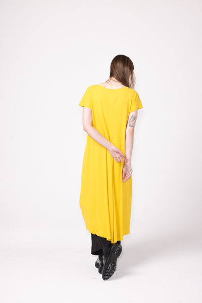 Bend Dress | Turmeric Rib
