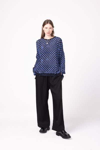 Layover Sweater | Blue Alto