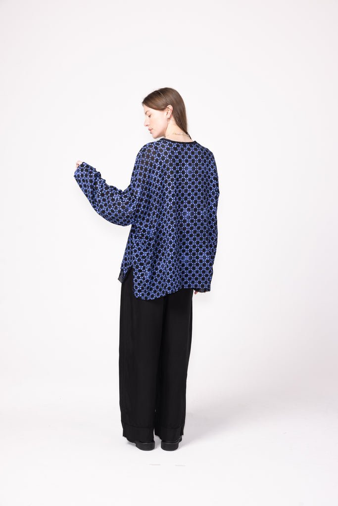 Layover Sweater | Blue Alto