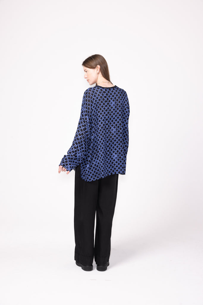 Layover Sweater | Blue Alto