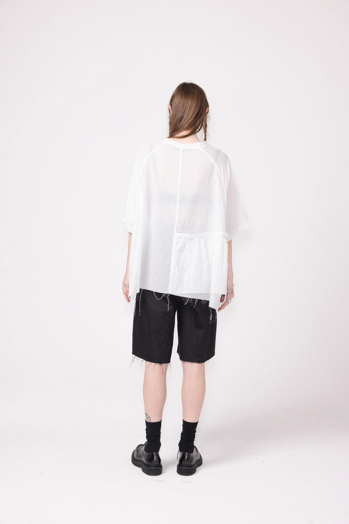 Ferris Tee | White Check