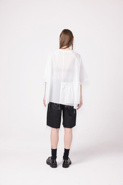 Ferris Tee | White Check