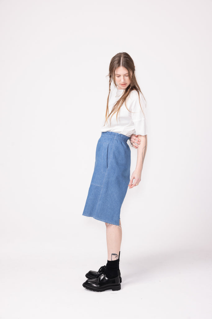 Whistle Shorts | Blue Denim
