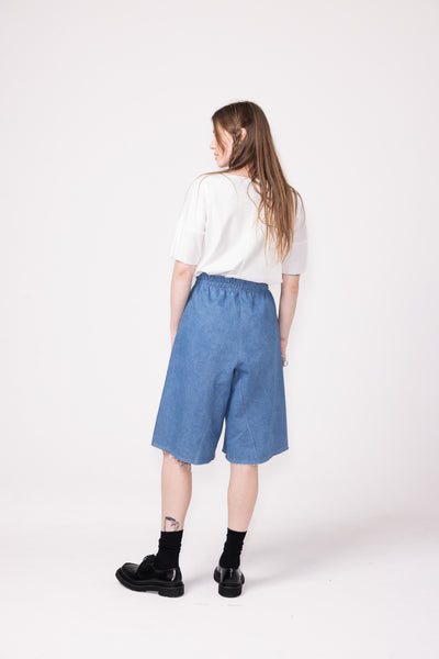 Whistle Shorts | Blue Denim