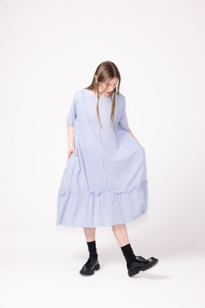 Rollers Dress | Water Stripe