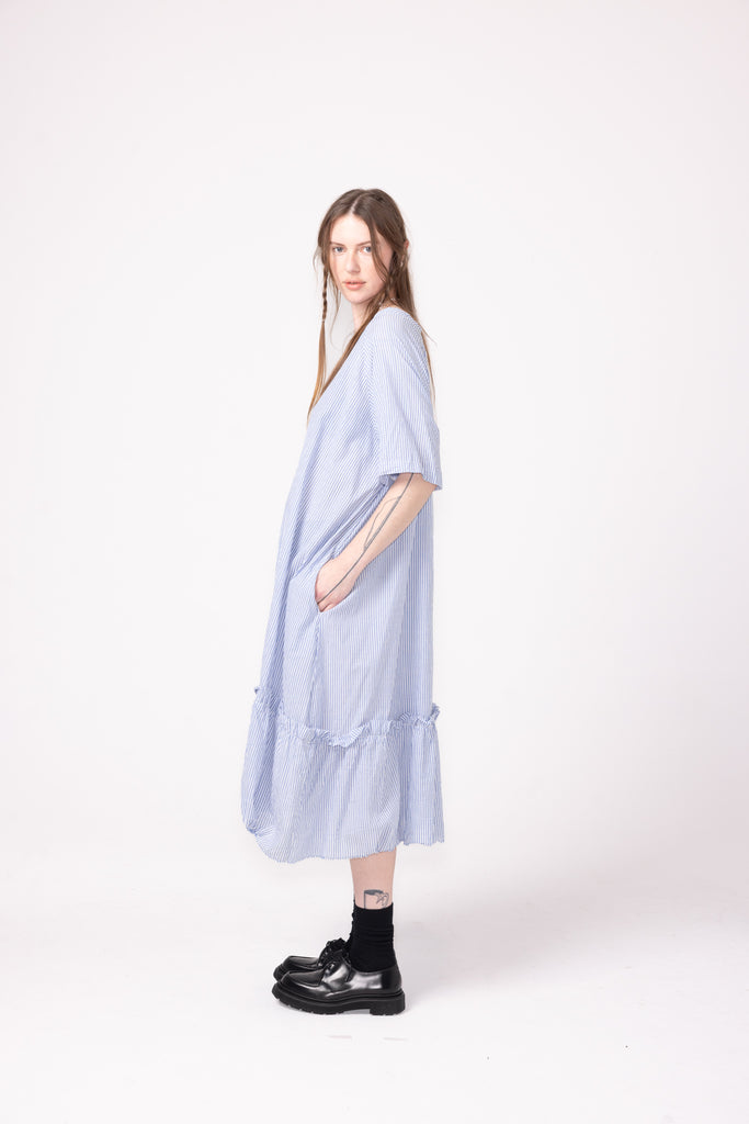 Rollers Dress | Water Stripe