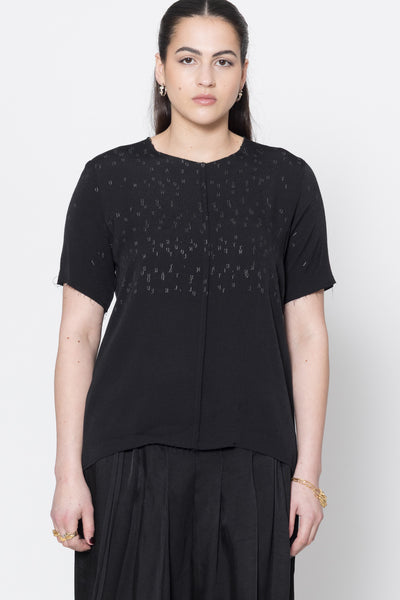 Entitled Tee | Black Scatter