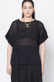 Neurotic Tee | Black Crinkle