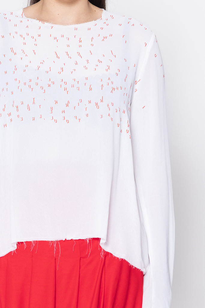 Antagonist Tee | Red Scatter