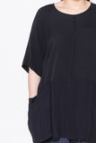Panic Tee | Black Twill