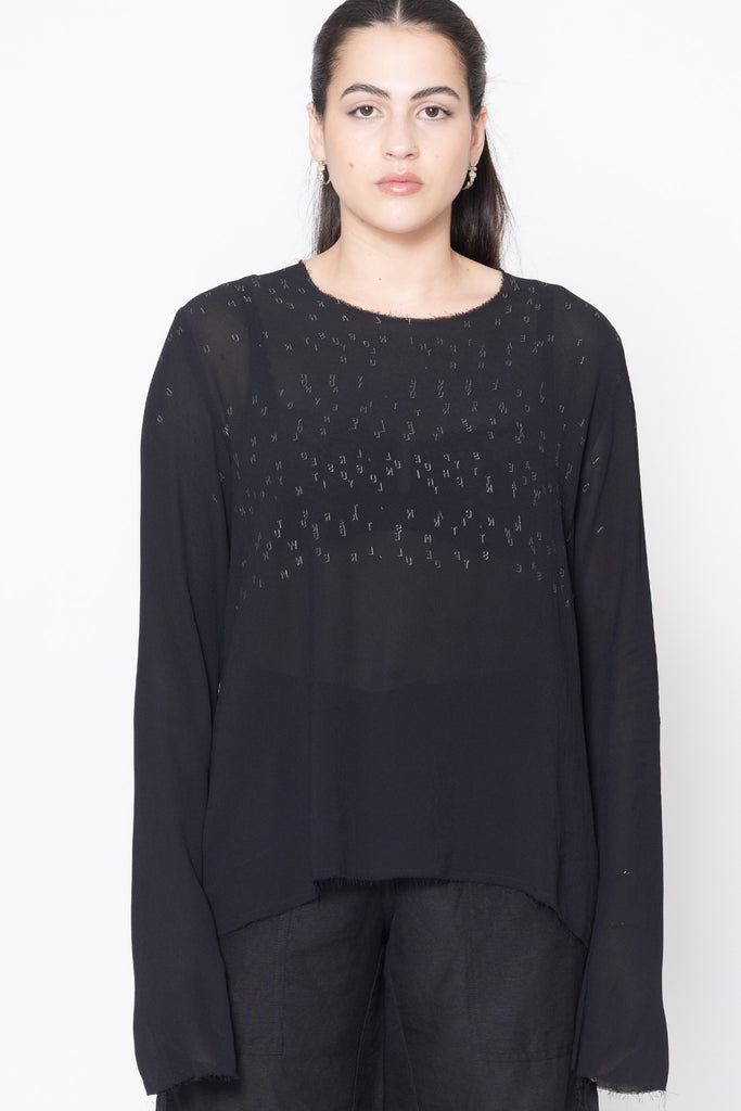 Antagonist Tee | Black Scatter
