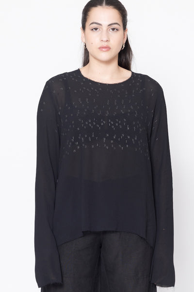 Antagonist Tee | Black Scatter