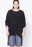 Contrast Tee | Black