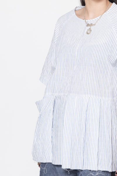 Panic Tee | White Stripe