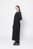 Stark Dress | Black Scatter