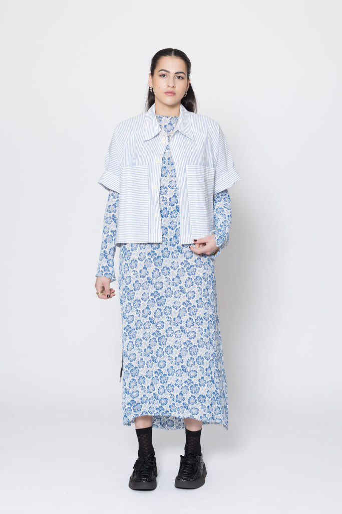 Admiration Shirt | White Stripe