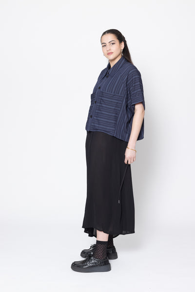 Admiration Shirt | Navy Stripe