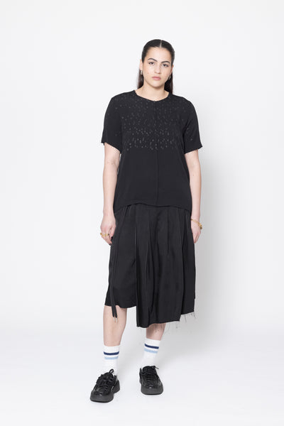 Entitled Tee | Black Scatter
