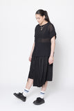 Neurotic Tee | Black Crinkle