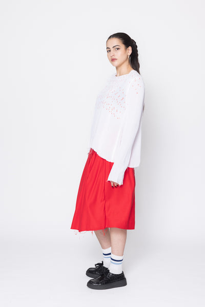 Antagonist Tee | Red Scatter