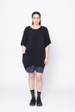 Panic Tee | Black Twill