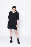 Panic Tee | Black Twill