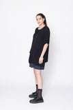 Panic Tee | Black Twill