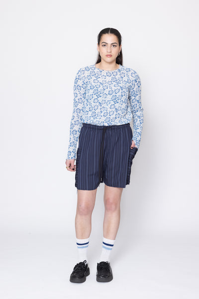 Persona Shorts | Navy Stripe