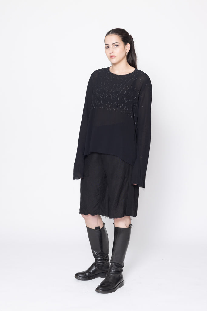 Antagonist Tee | Black Scatter