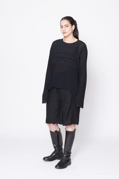 Antagonist Tee | Black Scatter