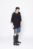 Contrast Tee | Black