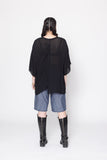 Contrast Tee | Black