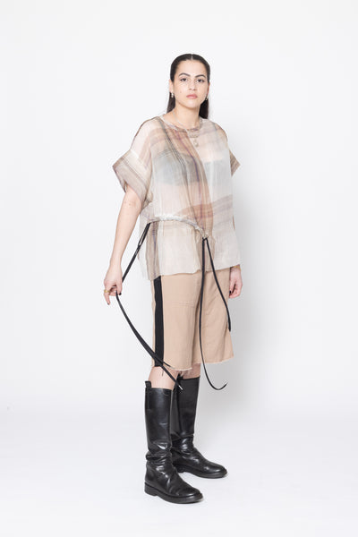 Neurotic Tee | Coco Plaid