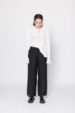Joy Pants | Black Linen