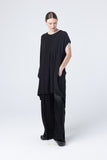 One Line Tunic | Black Oil