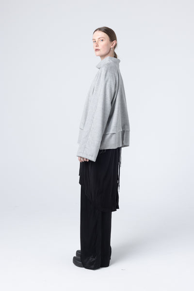 Parka Sweater | Concrete