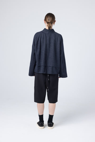 Parka Sweater | Ink Fleck