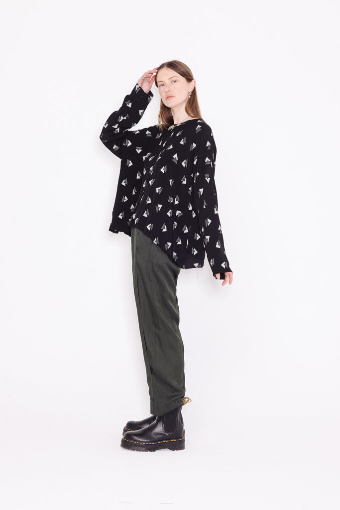 Base Sweater | Rio Black/Mint