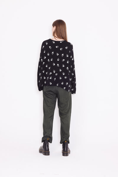 Base Sweater | Rio Black/Mint