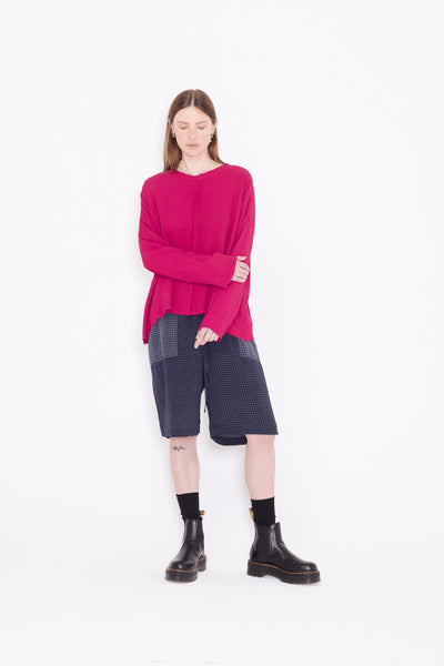Base Sweater | Fuchsia