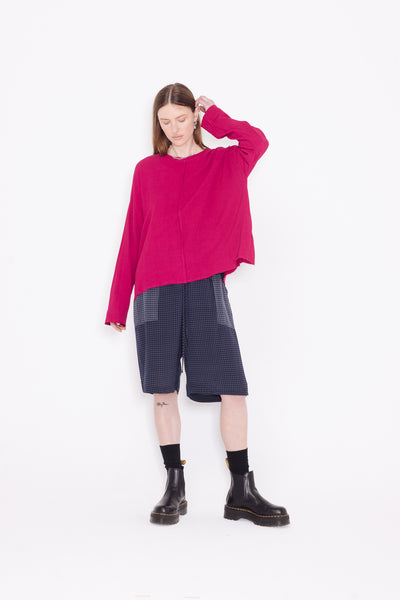 Base Sweater | Fuchsia