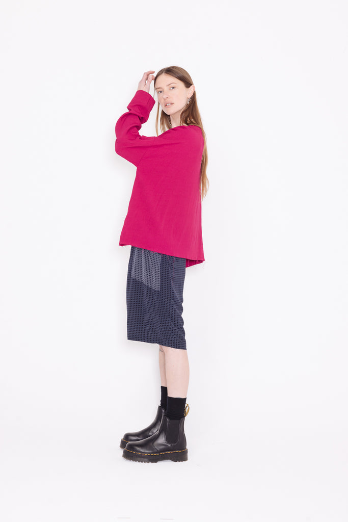 Base Sweater | Fuchsia