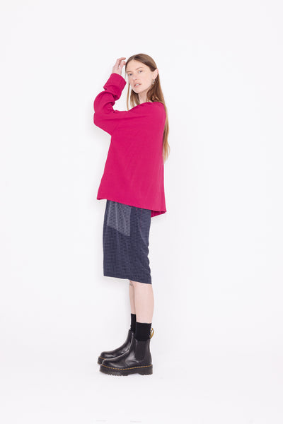 Base Sweater | Fuchsia