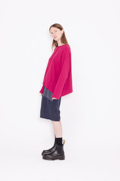 Base Sweater | Fuchsia